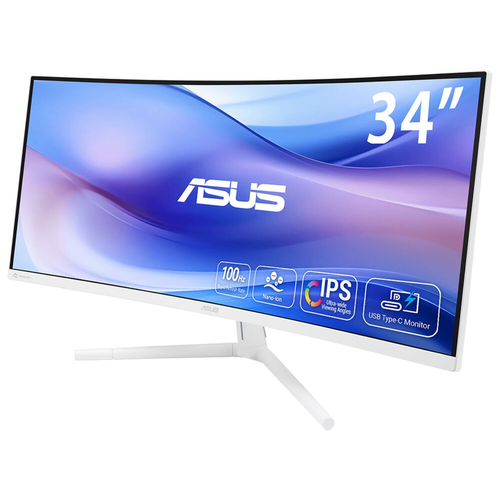 34 Zoll ASUS VU34WCIP-W, 86cm TFT, 100 Hz, Wide Quad HD, 1ms, 1x DP, integrierter USB-Hub 34 Zoll ASUS VU34WCIP-W, 86cm TFT, 100 Hz, Wide Quad HD, 1ms, 1x DP, integrierter USB-Hub