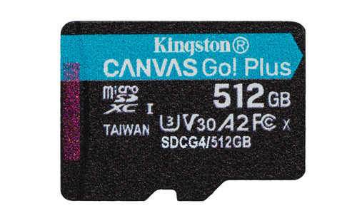 KINGSTON 512GB microSDXC Canvas Go Plus KINGSTON 512GB microSDXC Canvas Go Plus