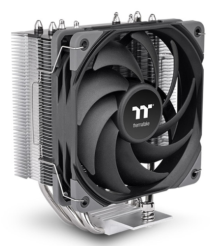 Thermaltake UX400, schwarz, silber, CPU-Kühler, 700-1800rpm, 25 dB, 1,47 mmH2O, 4-polig Thermaltake UX400, schwarz, silber, CPU-Kühler, 700-1800rpm, 25 dB, 1,47 mmH2O, 4-polig