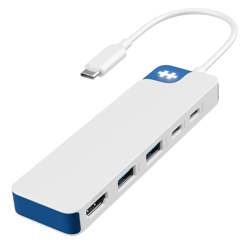 Targus HyperDrive&comma; USB 3&period;2 Gen 1 &lpar;3&period;1 Gen 1&rpar; Type-C&comma; wei&szlig;&comma; USB Power Delivery
