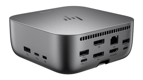 HP Thunderbolt 4 Ultra 280W G6 Dock, Thunderbolt 4, grau, USB Power Delivery HP Thunderbolt 4 Ultra 280W G6 Dock, Thunderbolt 4, grau, USB Power Delivery