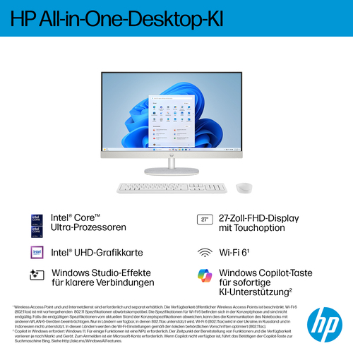 HP All-in-One PC 27-cr2150ng [68,5cm HP All-in-One PC 27-cr2150ng [68,5cm