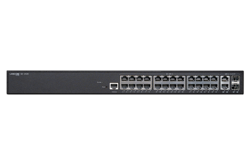 Lancom GS-2426&comma; 26-Port l&uuml;fterloser managed Switch Backplane&colon; 52Gb&sol;s&comma; passiv&comma; konfigurierbare Zugangskontrolle
