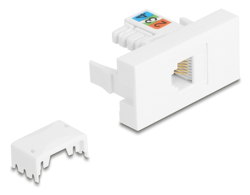 DeLOCK 90897 Steckdose RJ-12 Weiß DeLOCK 90897 Steckdose RJ-12 Weiß