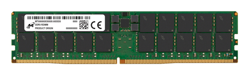 DDR5RAM 64 GB&comma; Micron MTC40F2046S1RC64BR&comma; DIMM&comma; ECC&comma; CL52