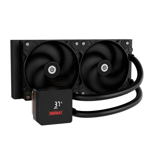 Enermax ELC-LMIV240-SF&comma; schwarz&comma; Komplett-Wasserk&uuml;hlung&comma; 2&comma;4 mmH2O&comma; 4-polig