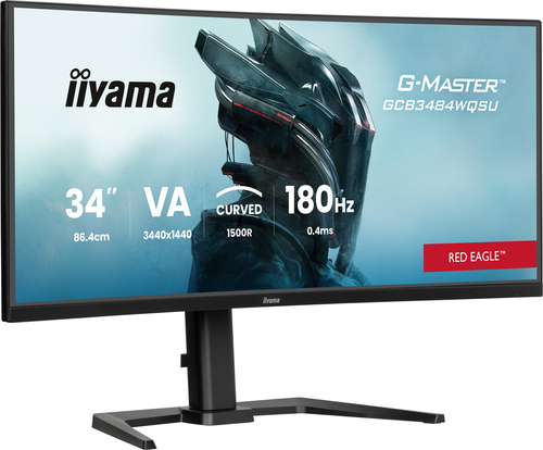 iiyama G-MASTER GCB3484WQSU-B1 Computerbildschirm iiyama G-MASTER GCB3484WQSU-B1 Computerbildschirm
