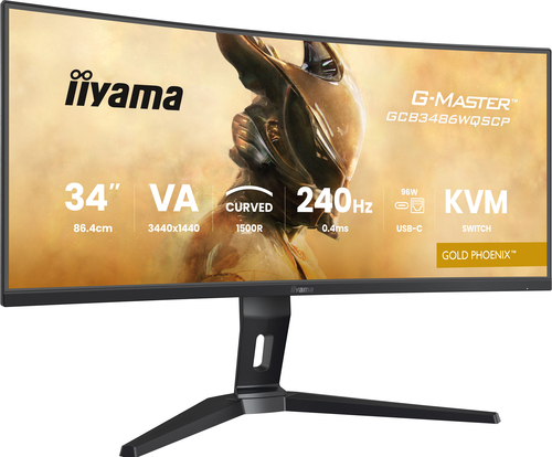 iiyama G-MASTER GCB3486WQSCP-B1 Computerbildschirm iiyama G-MASTER GCB3486WQSCP-B1 Computerbildschirm
