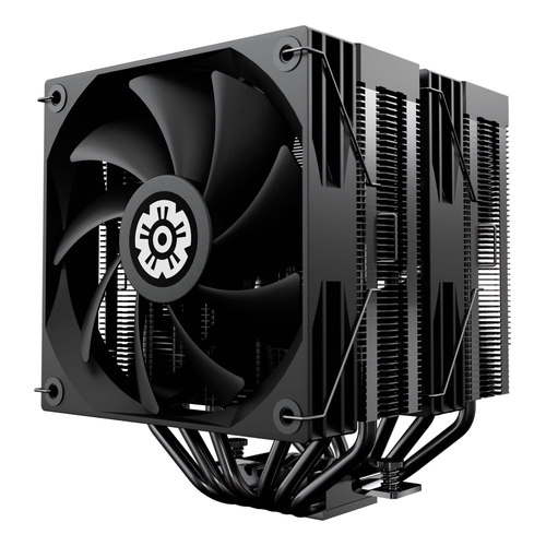 Enermax ETS-TD60D&comma; schwarz&comma; CPU-K&uuml;hler&comma; 159x120x134mm&comma; 25 dB&comma; 1&comma;39 mmH2O