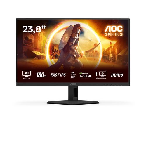 23.8 Zoll AOC Q24G4RE, 60,5cm TFT, 180 Hz, Quad HD, 1ms, 1x HDMI, 1x DP 23.8 Zoll AOC Q24G4RE, 60,5cm TFT, 180 Hz, Quad HD, 1ms, 1x HDMI, 1x DP