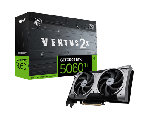 MSI VENTUS GeForce RTX 5060 TI 16G 2X