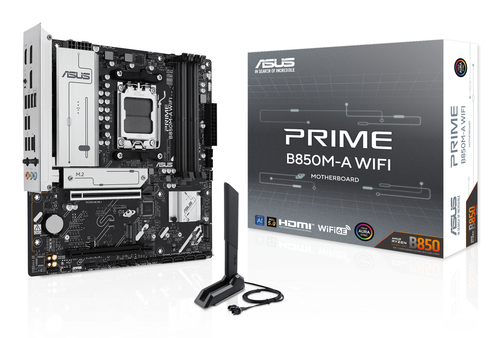 ASUS PRIME B850M-A WIFI AM5 MB 4xDDR5 ASUS PRIME B850M-A WIFI AM5 MB 4xDDR5