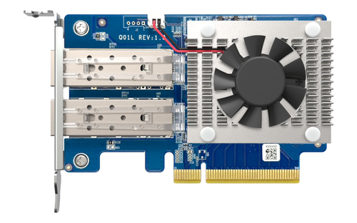 QNAP QXG-10G2SF-NXE&comma; Faser&comma; 10 Mbit&sol;s&comma; mehrfarbig