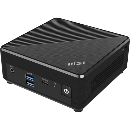 MSI Cubi N ADL S-254AT Mini-PC&comma; Intel N N200&comma; 128 GB PCIe SSD&comma; 4 GB RAM&comma; Win 11 Pro