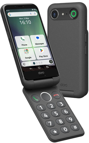 Doro Aurora A20, schwarz, 4.5 Zoll, 13 MP, 4 GB, 64 GB, Android Smartphone Doro Aurora A20, schwarz, 4.5 Zoll, 13 MP, 4 GB, 64 GB, Android Smartphone