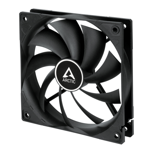 ARCTIC F12 PWM&comma; schwarz&comma; L&uuml;fter&comma; 25x120x120mm&comma; 230-1350rpm&comma; 90&comma;1 m&sup3;&sol;h&comma; 1 mmH2O&comma; 4-polig