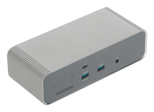 Targus DOCK230EUZ&comma; Thunderbolt 5&comma; silber&comma; USB Power Delivery&comma; Aluminium Geh&auml;use