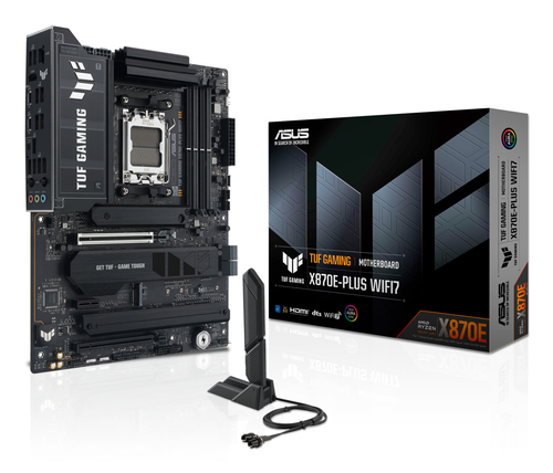 MB ASUS X870E-PLUS TUF WIFI7 ATX AM5&comma;DDR5&comma;ATX