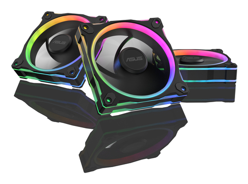 ASUS Prime MR120 Fan ARGB Black 3in1&comma; schwarz&comma; L&uuml;fter