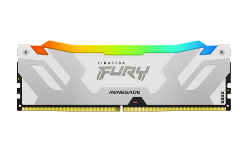DDR5RAM 24 GB DDR5-8000&comma; Kingston Technology FURY 24GB 8000MT&sol;s DDR5 CL38 DIMM Renegade RGB Wei&szlig;&comma; DIMM&comma; CL38