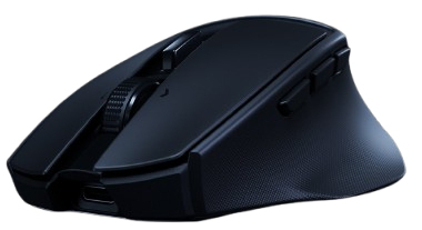 Razer Basilisk Mobile schwarz, gelb Maus, rechtshänder, Gaming, USB Razer Basilisk Mobile schwarz, gelb Maus, rechtshänder, Gaming, USB