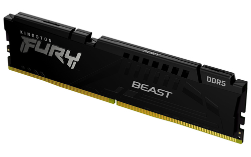 DDR5RAM 32 GB DDR5-5600, Kingston Technology FURY Beast 32GB 5600MT/s DDR5 CL36 DIMM Schwarz, DIMM, CL36 DDR5RAM 32 GB DDR5-5600, Kingston Technology FURY Beast 32GB 5600MT/s DDR5 CL36 DIMM Schwarz, DIMM, CL36