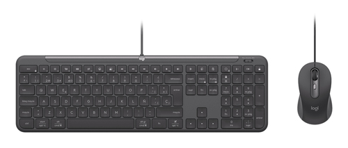 Logitech Signature Slim Combo MK620 For Business graphit Tastatur&comma; Layout&colon; Schweiz&comma; Scherenschalter