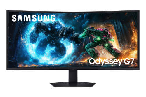 40 Zoll Samsung G75F&comma; 100cm TFT&comma; 180 Hz&comma; WUHD&comma; 1ms&comma; 2x HDMI&comma; 1x DP&comma; integrierter USB-Hub