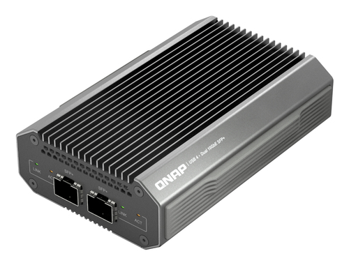 QNAP QNA-UC10G2SF, Ethernet, 10000 Mbit/s, schwarz QNAP QNA-UC10G2SF, Ethernet, 10000 Mbit/s, schwarz