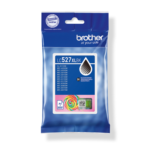Brother LC527XLBK&comma; original&comma; schwarz