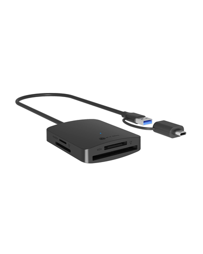 ICY BOX Kartenleser,4-Port,USB-C/A USB3.2,Gen1, SD/TF/NS/CFF, bis 2TB ICY BOX Kartenleser,4-Port,USB-C/A USB3.2,Gen1, SD/TF/NS/CFF, bis 2TB