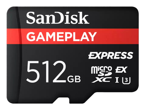 SanDisk GamePlay Express microSD 512GB SanDisk GamePlay Express microSD 512GB