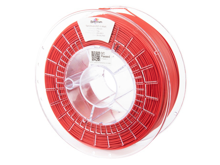 Spectrum Filaments PET-G MATT&comma; Polyethylenterephthalatglycol &lpar;PETG&rpar;&comma; rot&comma; 1 kg
