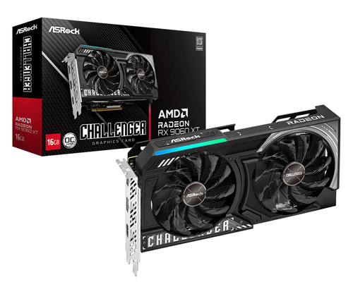 ASRock Radeon 9060 XT Challenger Grafikkarte,