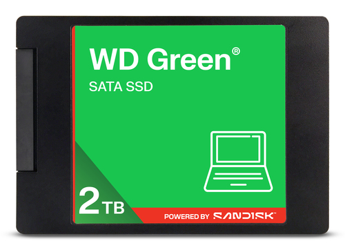 2 TB SSD Western Digital WDS100T5G0A&comma; lesen&colon; 545 MB&sol;s