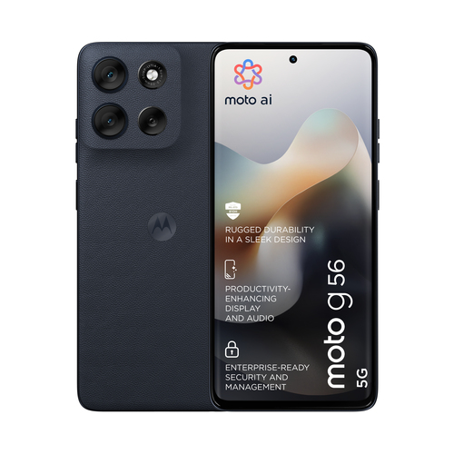 Motorola moto g56 5G&comma; schwarz&comma; 6&period;7 Zoll&comma; 50 MP&comma; 8 GB&comma; 256 GB&comma; Android Smartphone