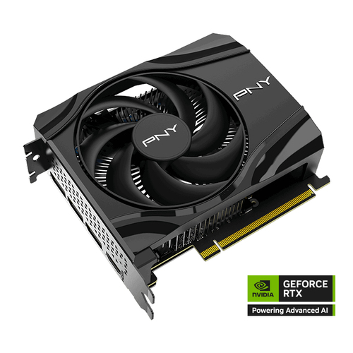 PNY GeForce RTX 5060 Single Fan&comma; 8GB GDDR7 Grafikkarte&comma; 1x HDMI&comma; 3x DP