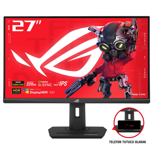 27 Zoll ASUS XG27ACMS, 68,6cm TFT, 320 Hz, Quad HD, 1ms, 1x HDMI, 1x DP, integrierter USB-Hub 27 Zoll ASUS XG27ACMS, 68,6cm TFT, 320 Hz, Quad HD, 1ms, 1x HDMI, 1x DP, integrierter USB-Hub
