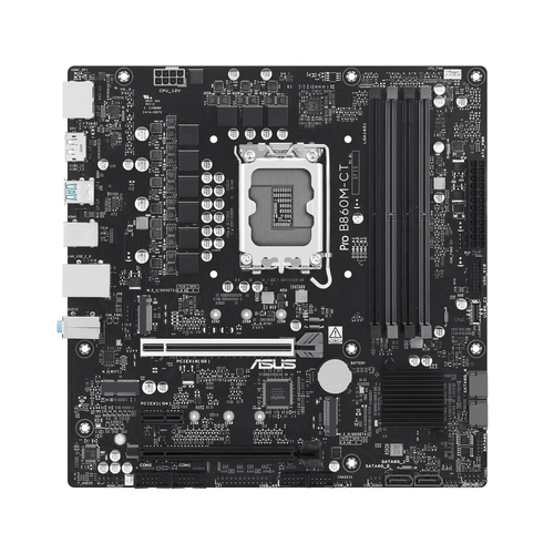 ASUS PRO B860M-CT-CSM&comma; micro ATX LGA 1851 &lpar;V1&rpar; Mainboard&comma; 4x DDR5&comma; max&period; 256 GB&comma; 1x HDMI&comma; 2x DisplayPort&comma; 1x USB-C