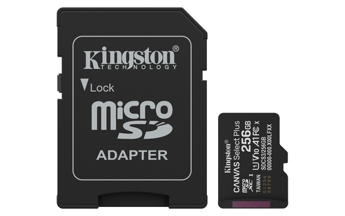 KINGSTON 256GB microSDXC Canvas Select KINGSTON 256GB microSDXC Canvas Select