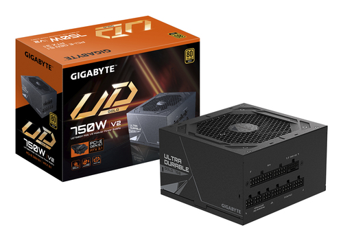 750W GIGABYTE UD750GM PG5 V2 ATX 3.1 Netzteil, 80 PLUS Gold, schwarz, vollständig modular 750W GIGABYTE UD750GM PG5 V2 ATX 3.1 Netzteil, 80 PLUS Gold, schwarz, vollständig modular
