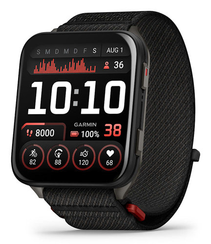 Garmin Venu X1&comma; schwarz&comma; Touchscreen&comma; rechteckig&comma; Smartwatch
