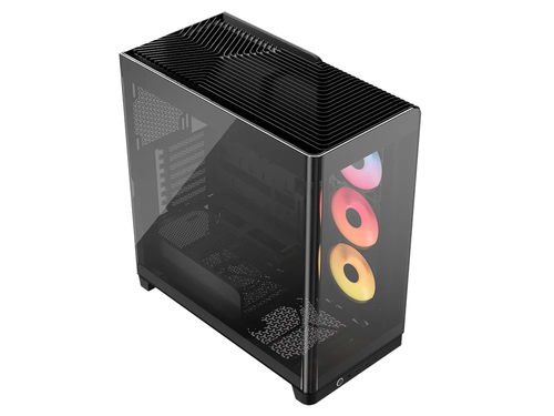 Corsair 4500X RS-R ARGB Tempered Glass Mid-Tower&comma; Black&comma; Midi Tower&comma; schwarz