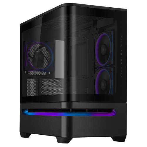 ASUS Prime AP202 ARGB&comma; Midi Tower&comma; schwarz&comma; Seitenfenster