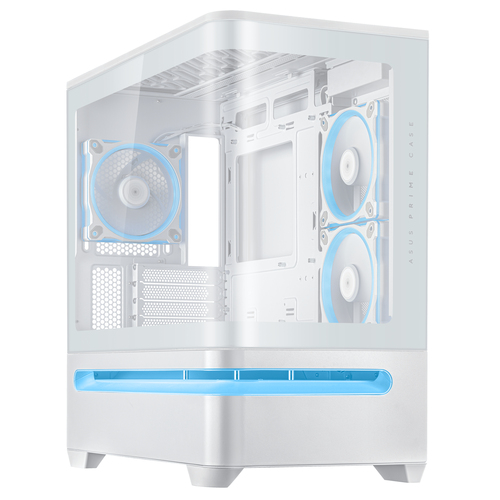 ASUS Prime AP202 ARGB, Mini Tower, weiß, Seitenfenster ASUS Prime AP202 ARGB, Mini Tower, weiß, Seitenfenster