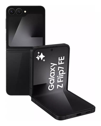 Samsung Galaxy Z Flip 7 FE&comma; schwarz&comma; 6&period;7 Zoll&comma; 50 MP&comma; 8 GB&comma; 128 GB&comma; Android Smartphone
