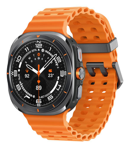 Samsung Galaxy Watch Ultra, orange, Touchscreen, rund, Wear OS, Smartwatch Samsung Galaxy Watch Ultra, orange, Touchscreen, rund, Wear OS, Smartwatch