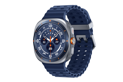 Samsung Galaxy Watch Ultra&comma; blau&comma; Touchscreen&comma; rund&comma; Wear OS&comma; Smartwatch