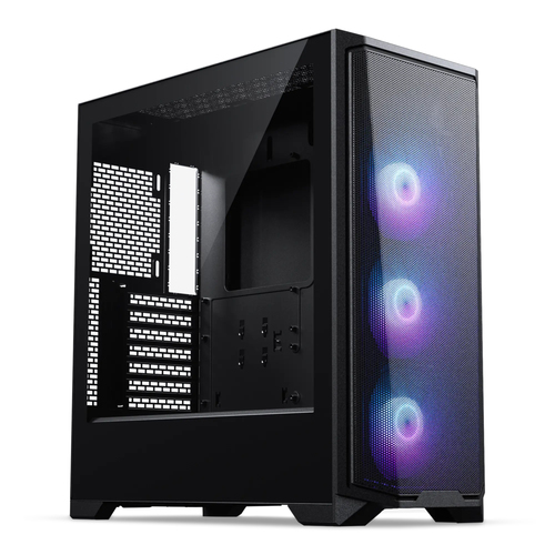 Phanteks Eclipse G370A, Midi Tower, schwarz, Glasfenster Phanteks Eclipse G370A, Midi Tower, schwarz, Glasfenster