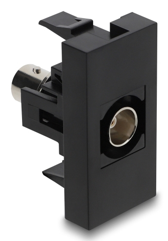 DeLOCK Easy 45 Steckdose BNC Schwarz DeLOCK Easy 45 Steckdose BNC Schwarz